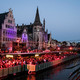 Gentse feesten bij nachtval