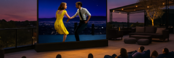 Open air cinema