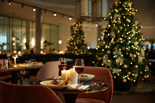 Feestelijk kerstdiner