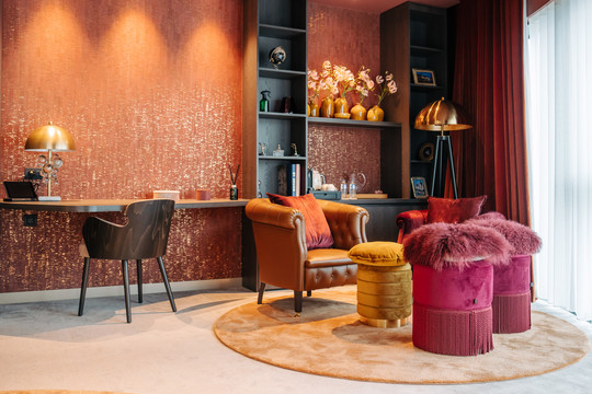 Pink & Golden suite