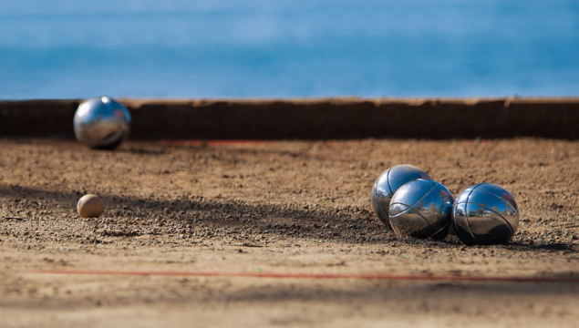 Petanque court