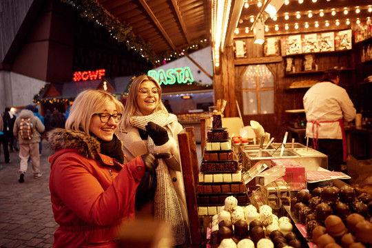 Eindejaarsshopping in Gent